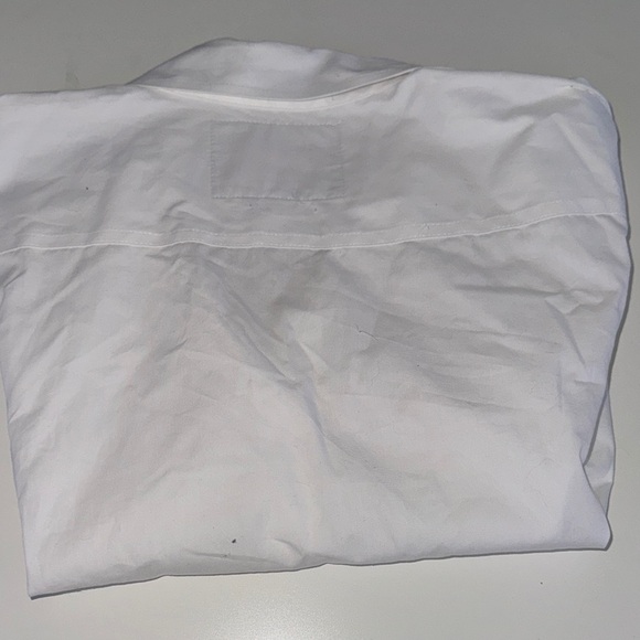 Karl Lagerfeld White Floral Button Down Shirt - Picture 8 of 10